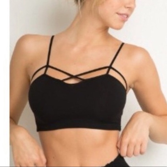 Brandy Melville Tops - brandy melville strappy bralette